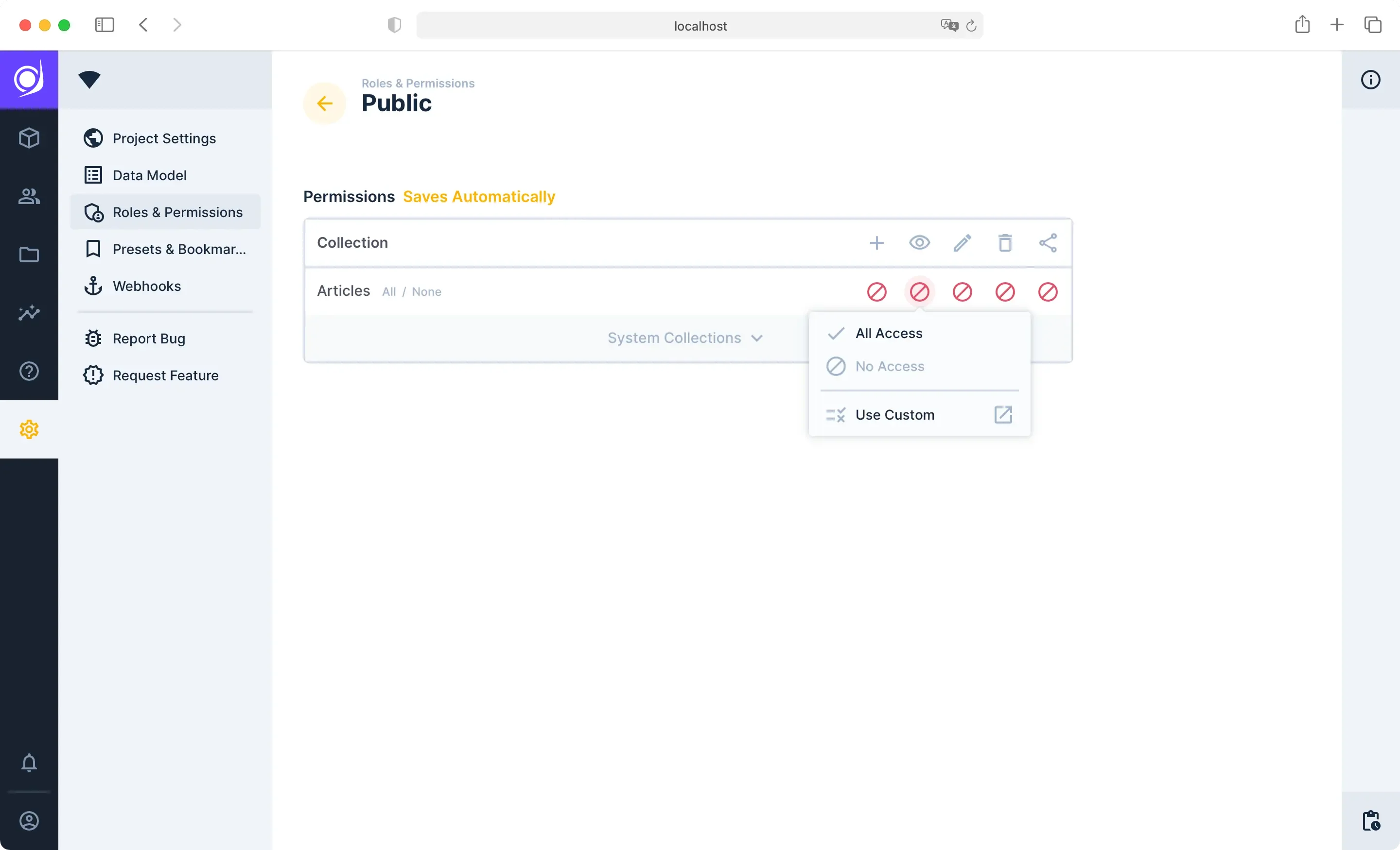 d9 Permissions